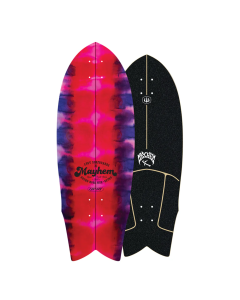 Deck Surfskate Carver LOST RNF RETRO PINK 29.5"