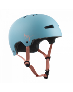 TSG casque EVOLUTION WMN SOLID SATIN PORCELAIN BLUE S/M